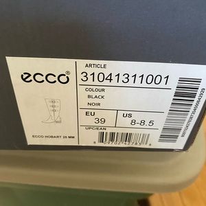 Ecco Tall Leather Boots new
